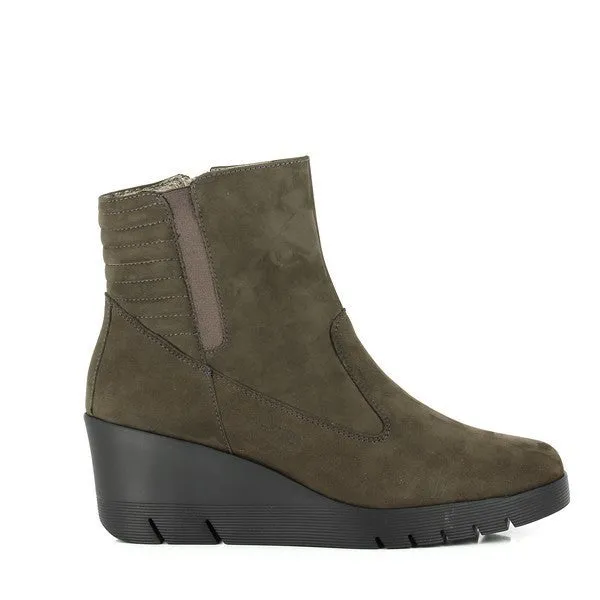 24 Hrs 23452 Brown Ankle Boots