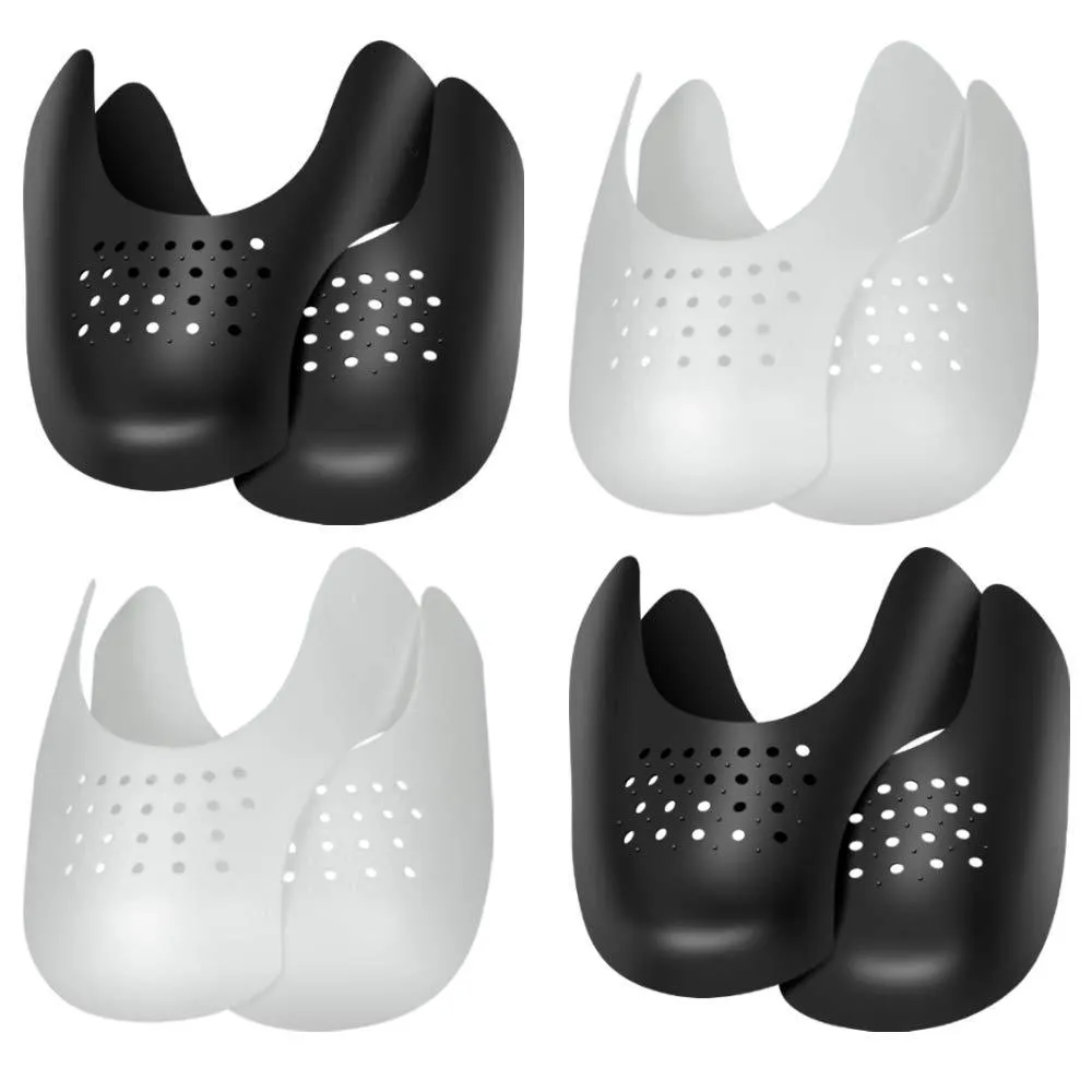 4 Pairs Anti-Wrinkle Shoes Crease Protectors Toe Box Decreaser, Sneaker Shoes Crease Guards for Men's 7-12/ Women's 5-8
