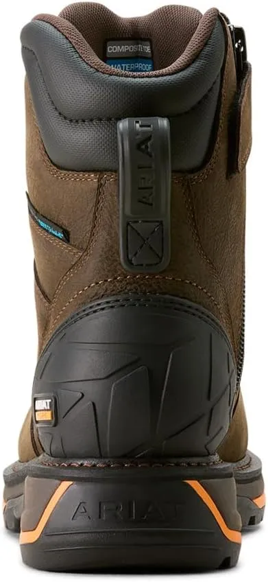 ARIAT Men's Big Rig 8" Waterproof Composite Toe Work Boot Industrial