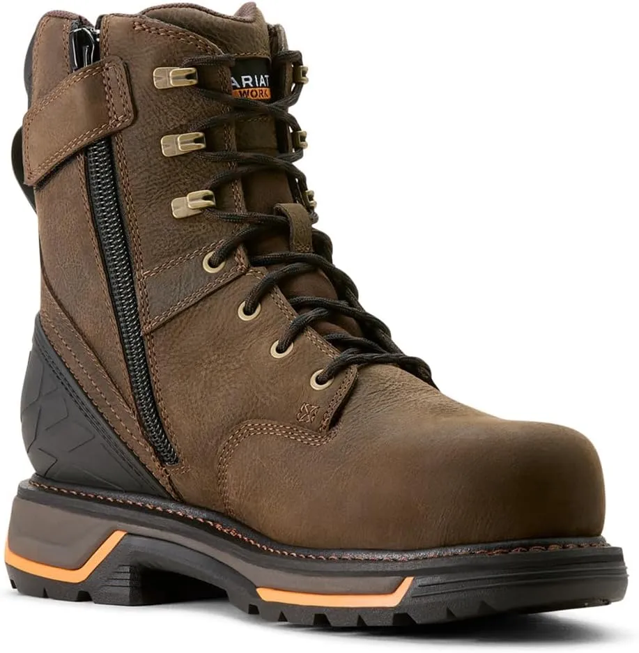 ARIAT Men's Big Rig 8" Waterproof Composite Toe Work Boot Industrial