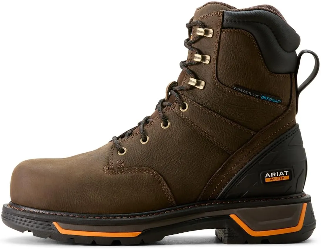 ARIAT Men's Big Rig 8" Waterproof Composite Toe Work Boot Industrial