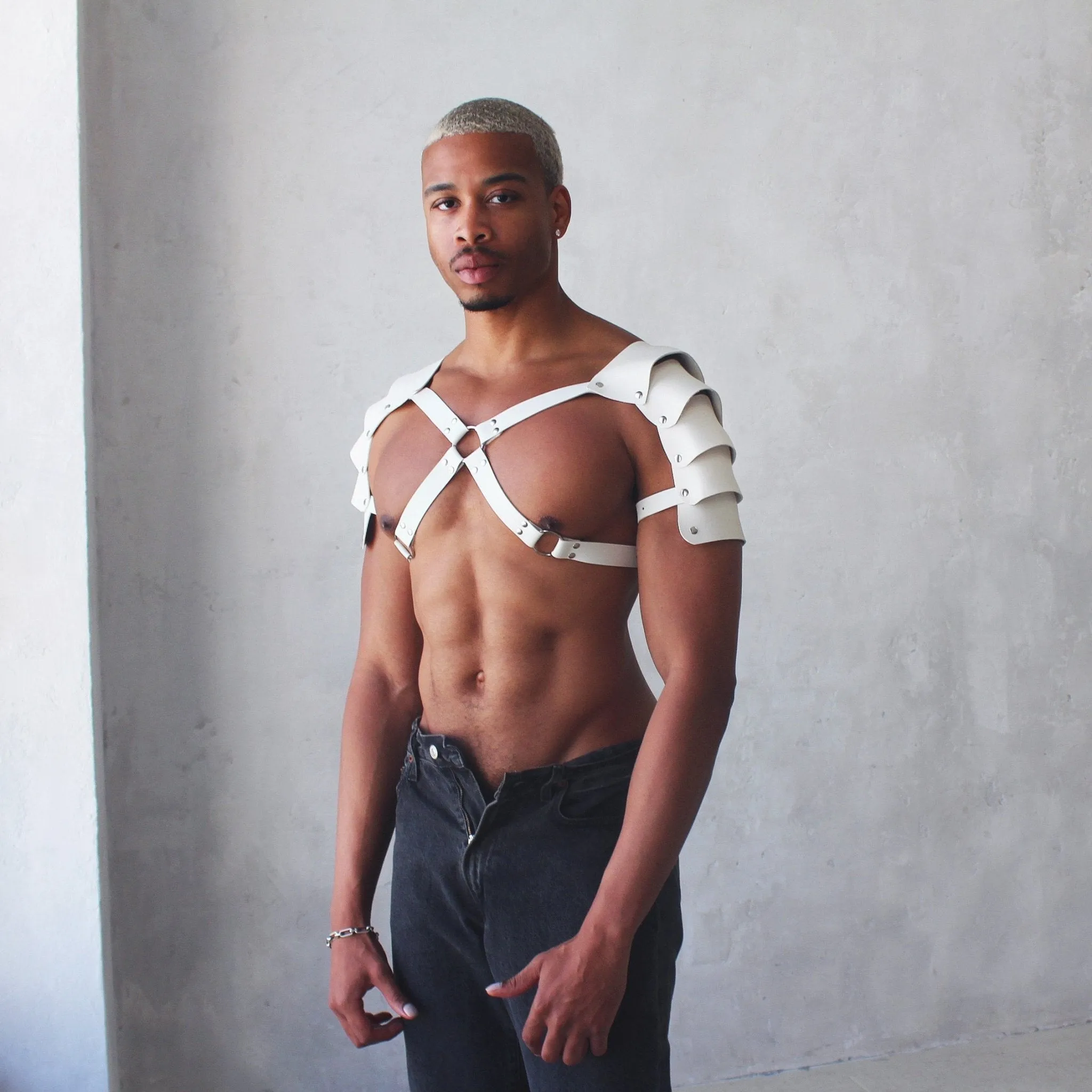 Armored Dual Shoulder Harness
