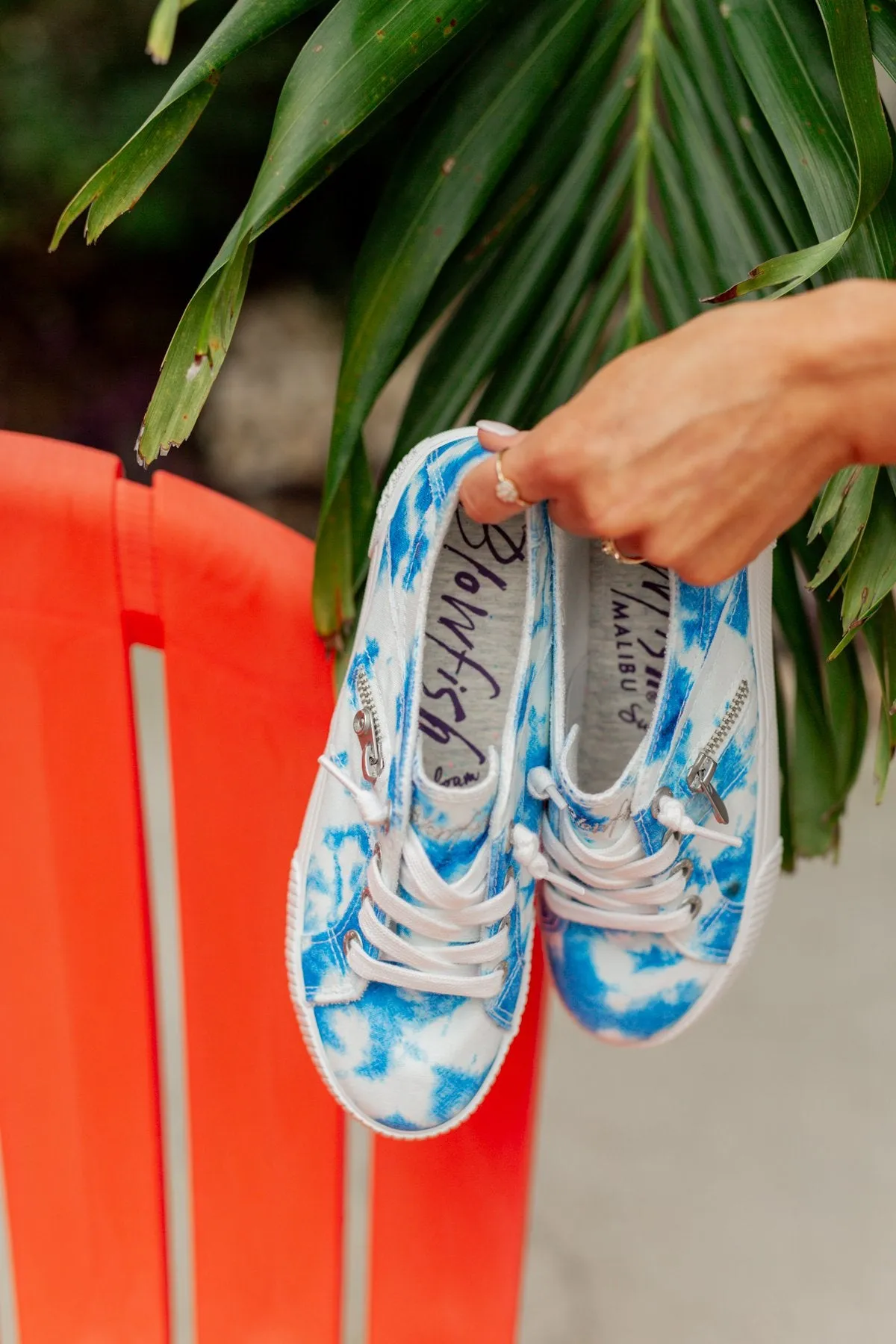 Blowfish Fruit Sneakers- Off White Saltwater Canvas