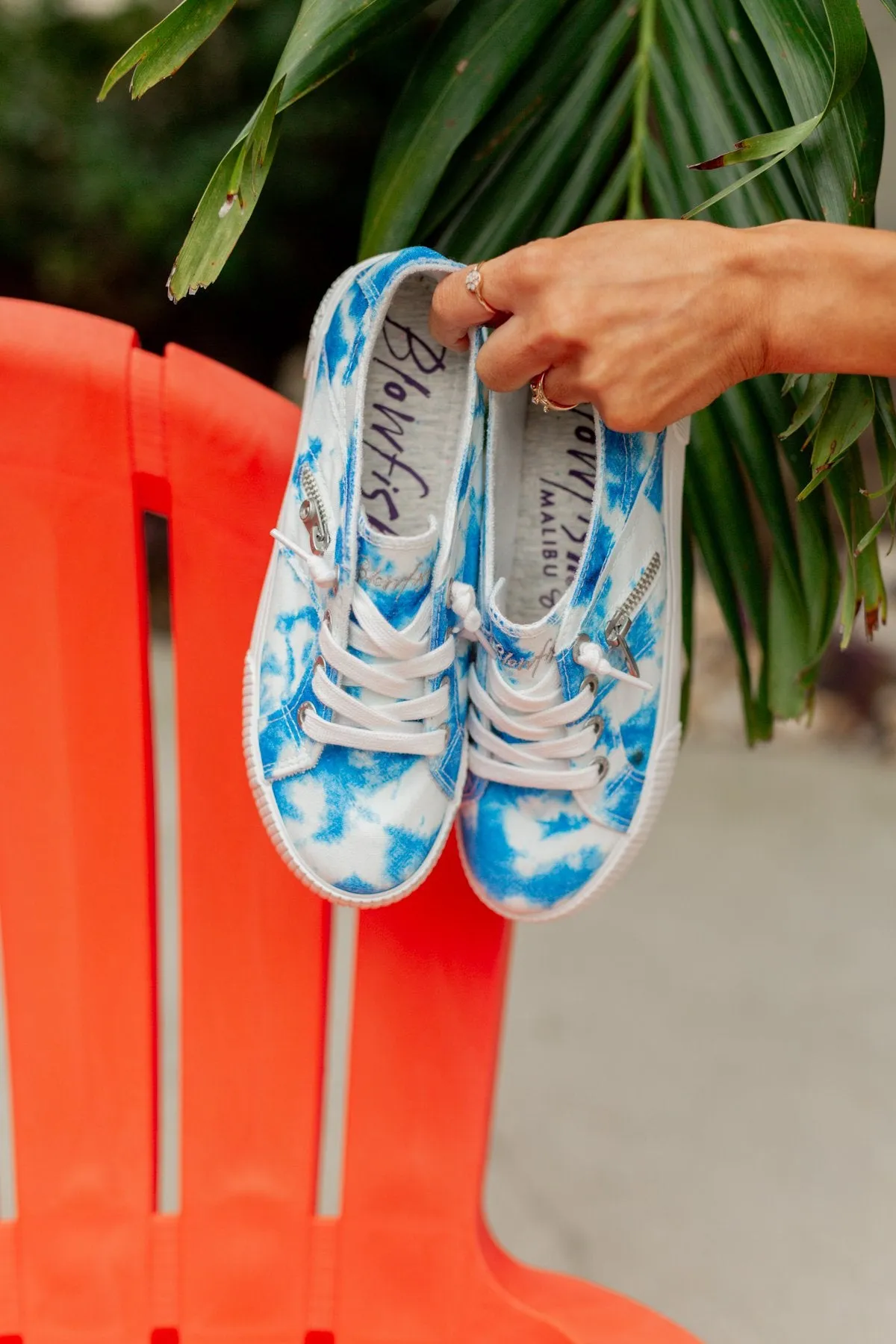Blowfish Fruit Sneakers- Off White Saltwater Canvas