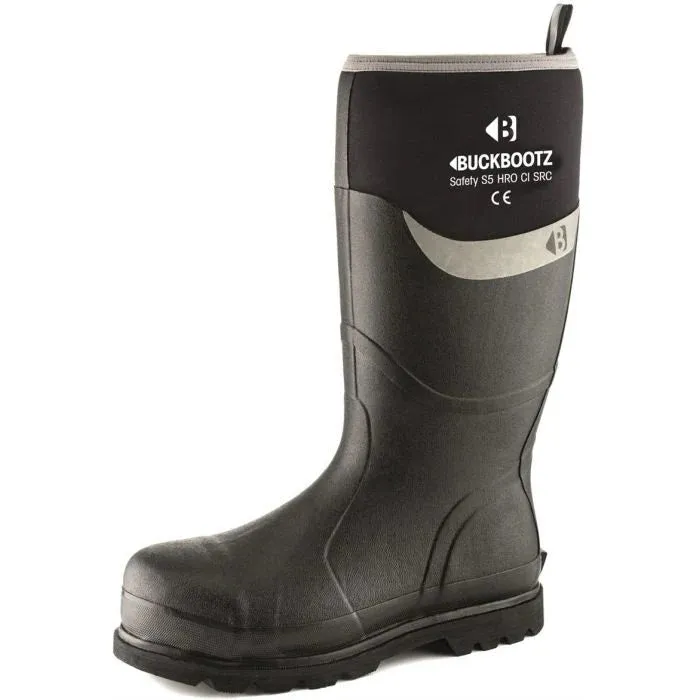 BuckBootz BBZ6000 Insulated Safety Wellington Boots - Protection Redefined