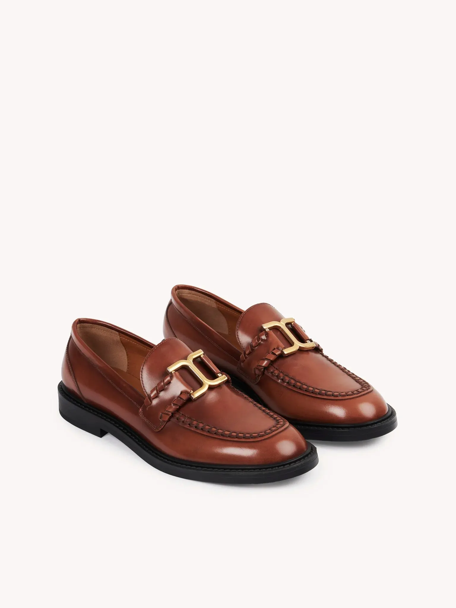 CHLOÉ MARCIE LOAFER TAN
