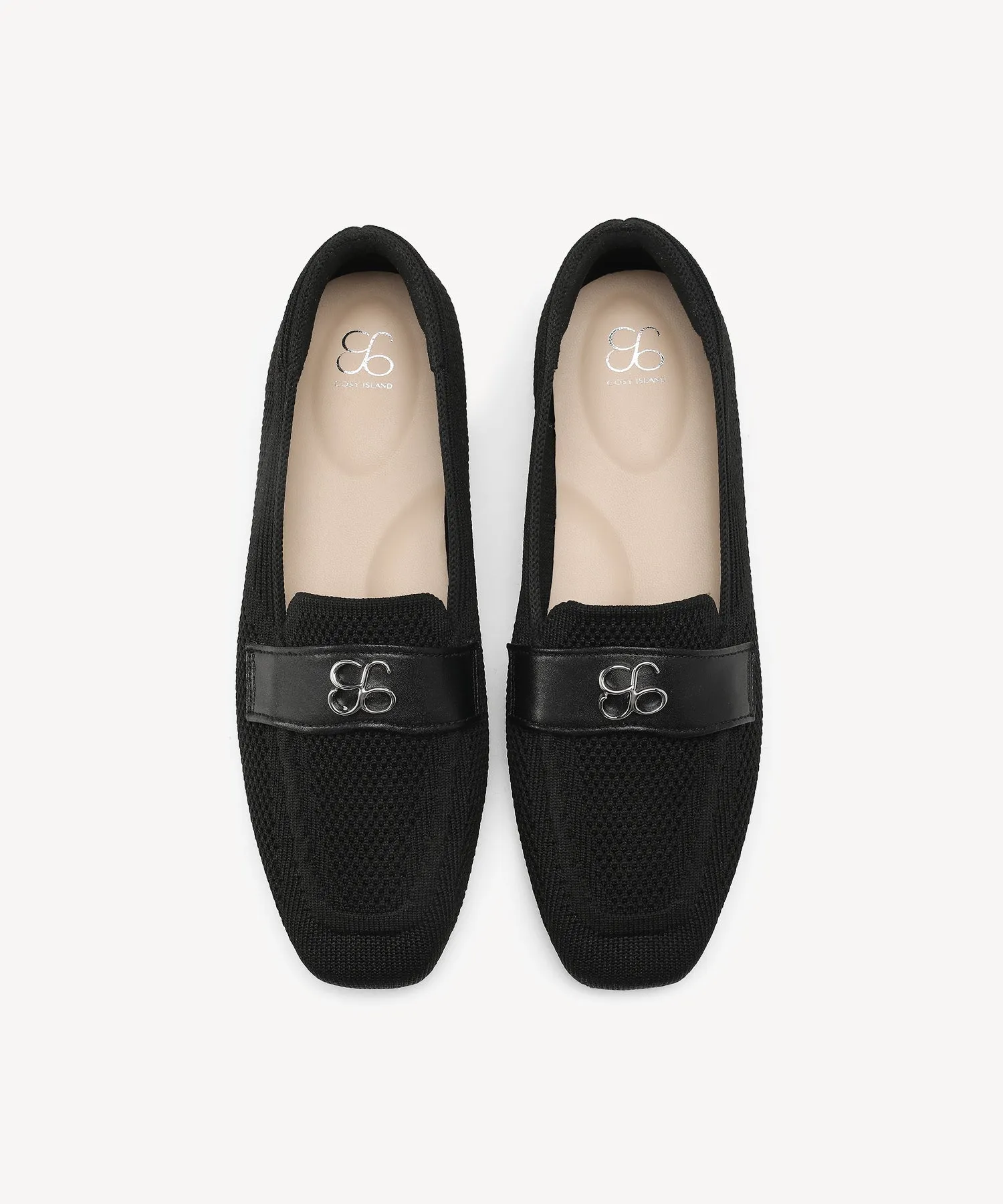 CosyPalm Square Toe Flat Loafers