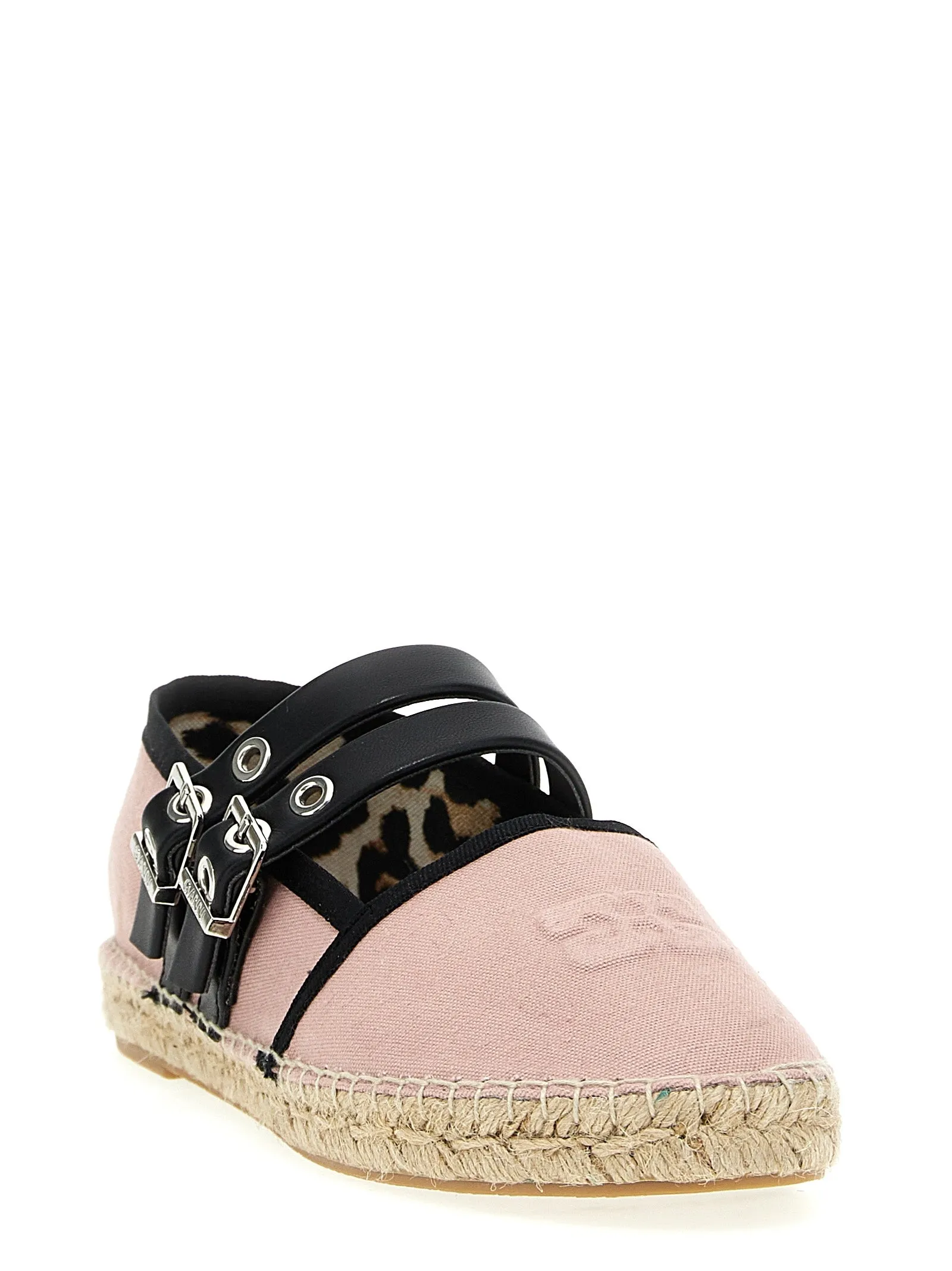 Espadrilles Straps Flat Shoes Rosa