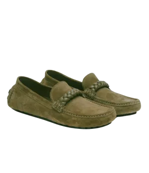 *FINAL SALE* Monza Suede in Dark Olive