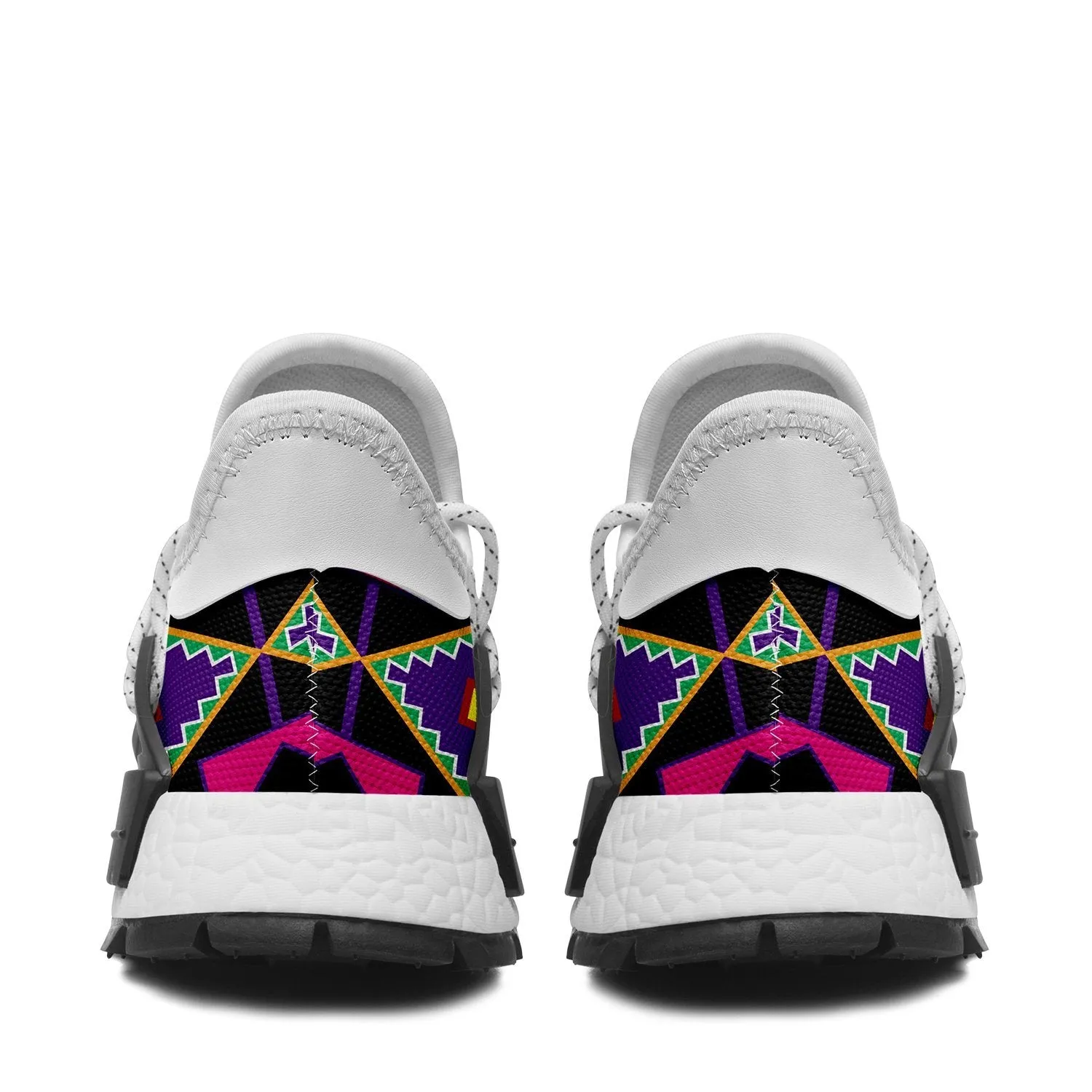 Floral Wolf Okaki Sneakers