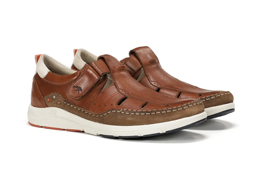 Fluchos Men's KAI F1987 Sandal Brown