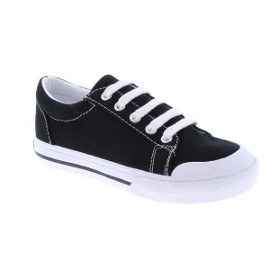 Footmates Taylor | Black Kids Sneakers