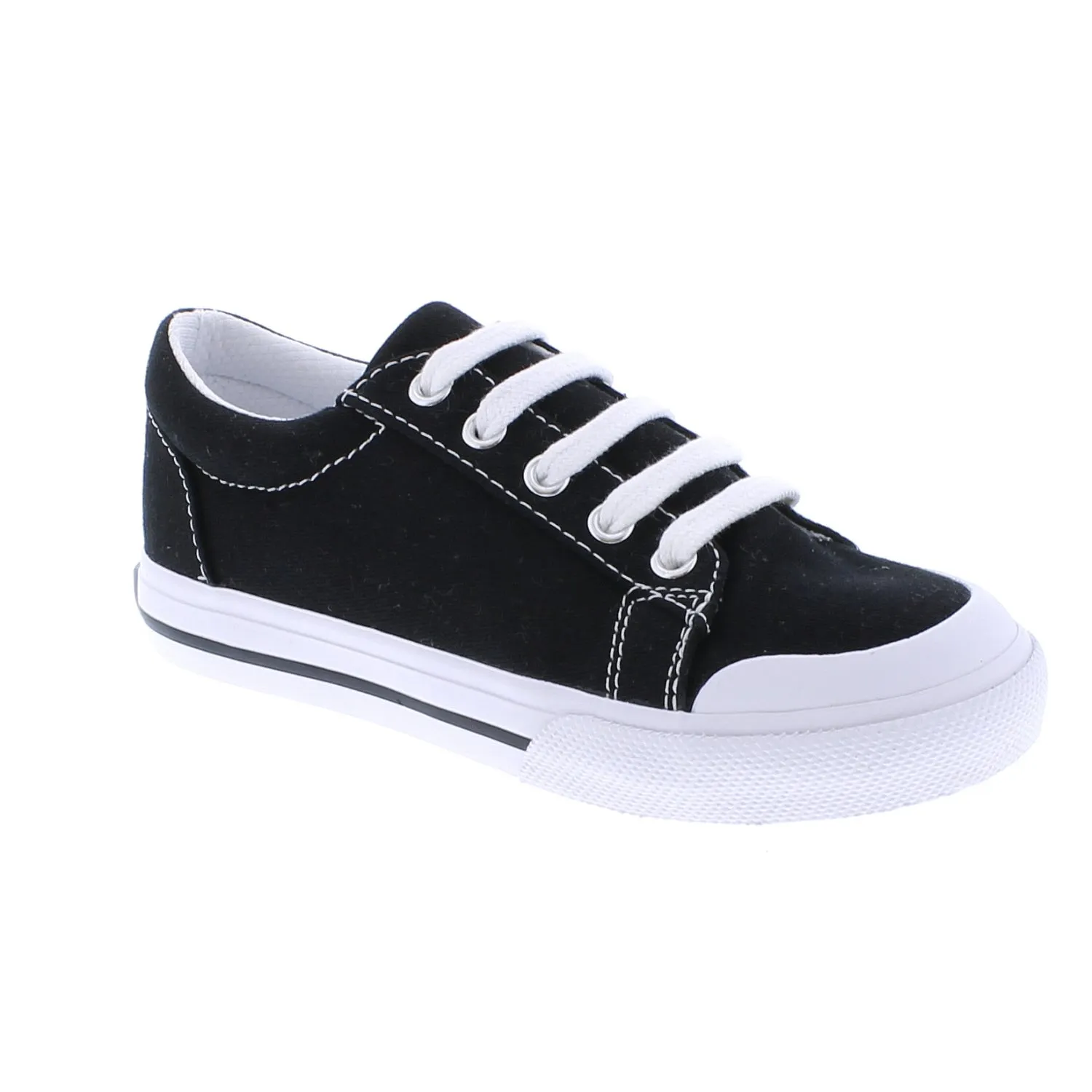 Footmates Taylor | Black Kids Sneakers