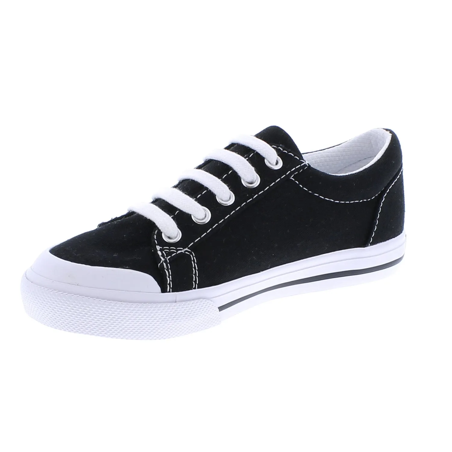 Footmates Taylor | Black Kids Sneakers
