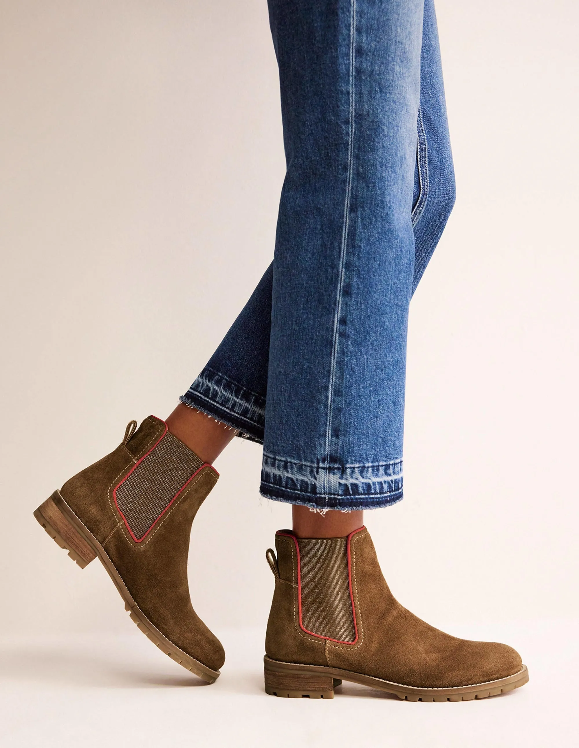 Freya Chelsea Boots-Tan