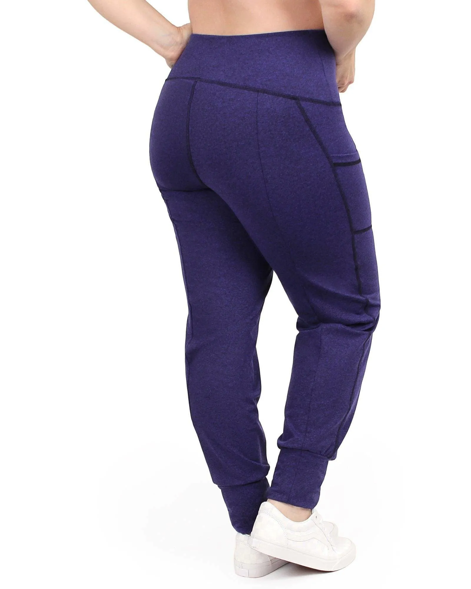 High Waist Yoga Pant Jogger | Violet