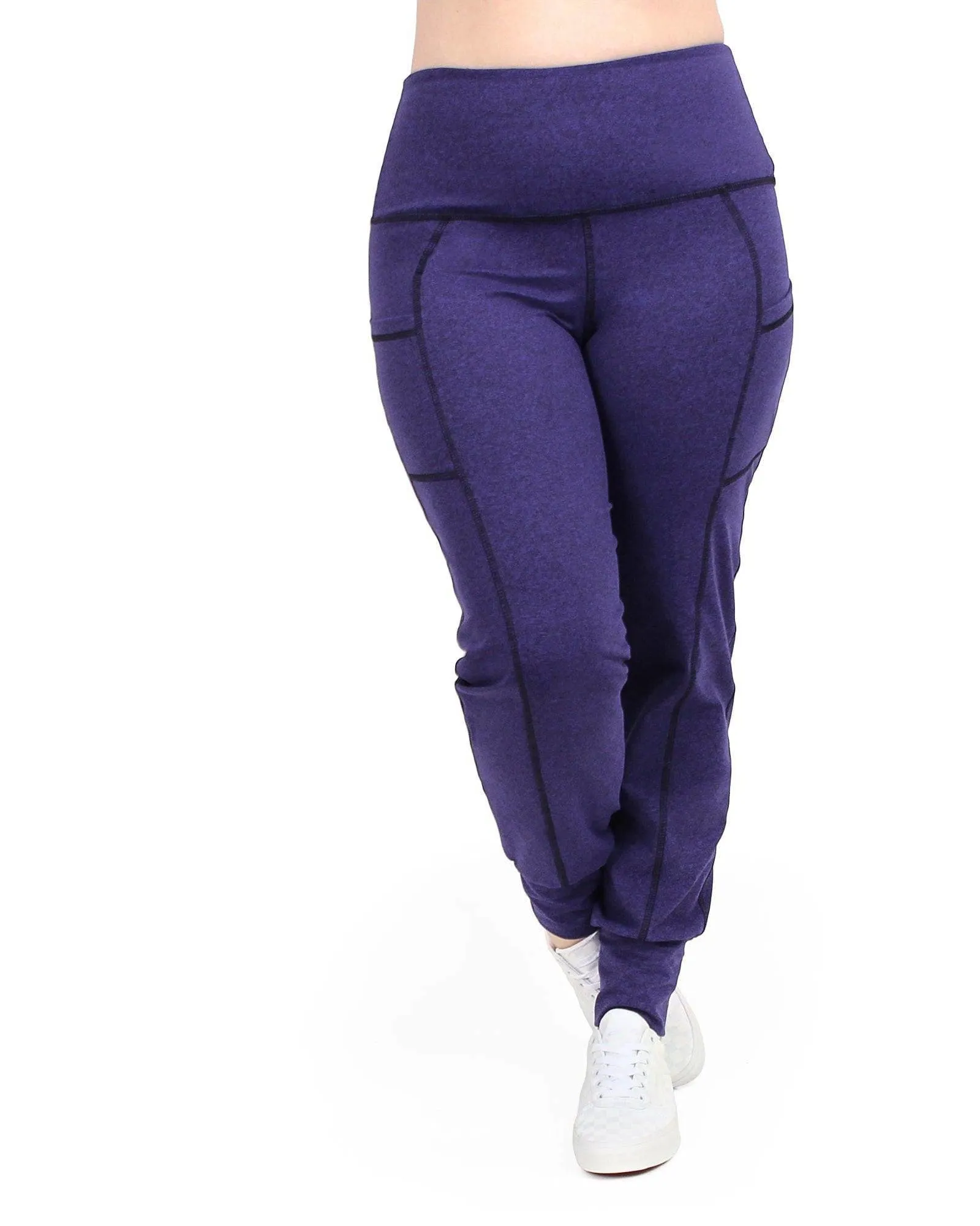 High Waist Yoga Pant Jogger | Violet
