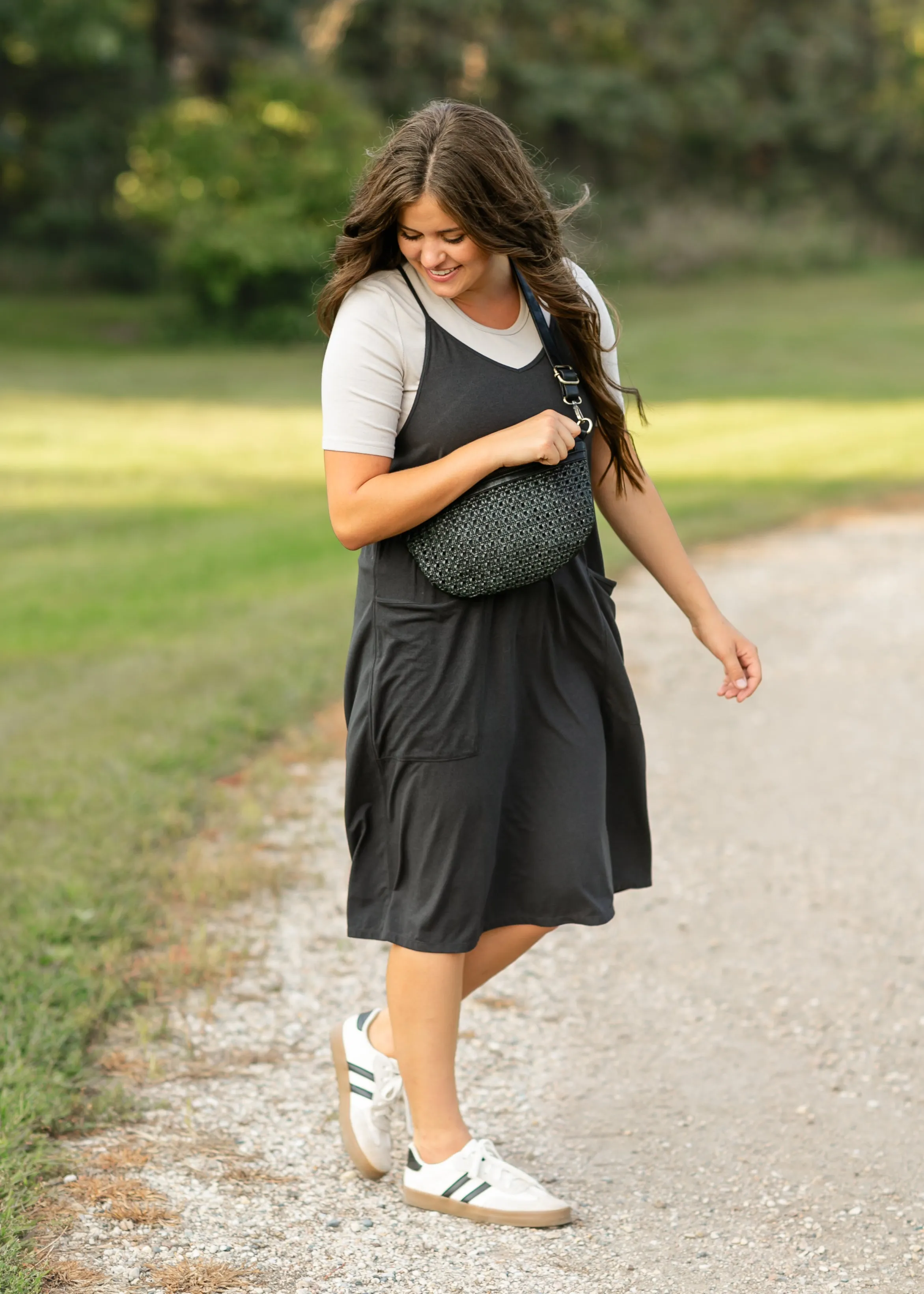 Lolo Racerback Lightweight Midi Dress