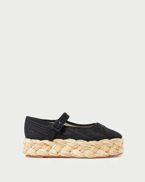 Marlowe Black Mary Jane Espadrille