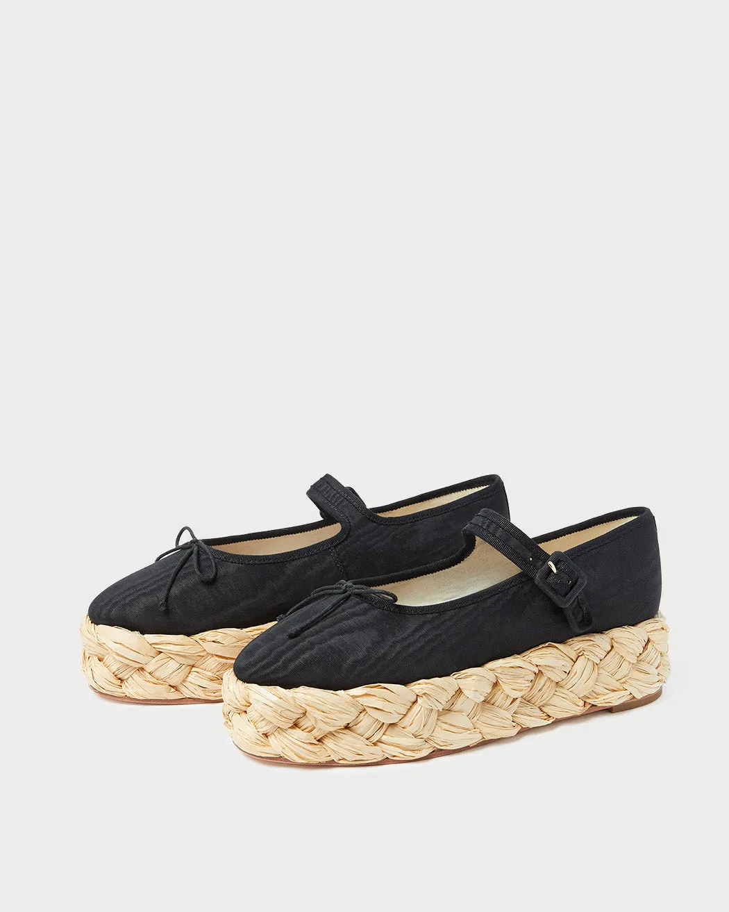 Marlowe Black Mary Jane Espadrille