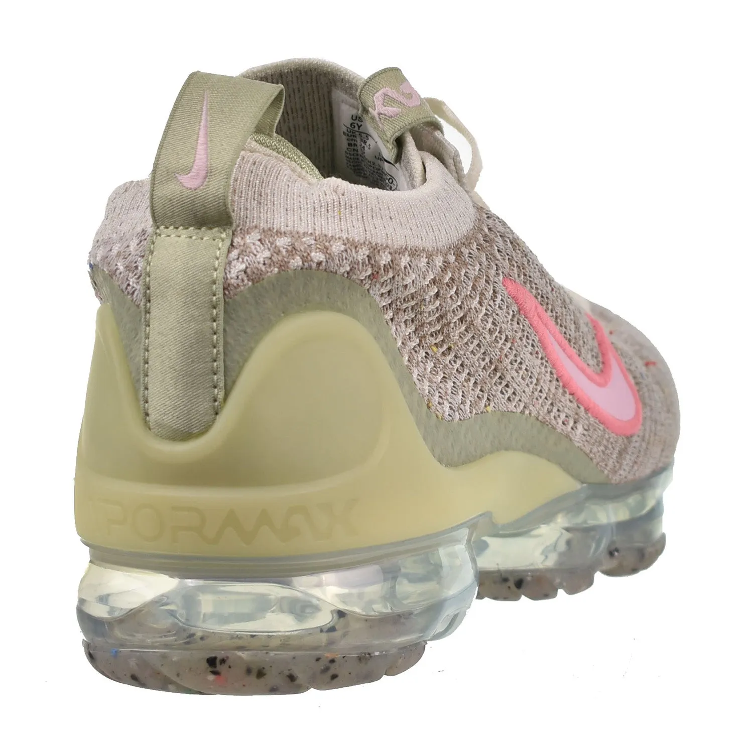 Nike Air VaporMax 2021 (GS) Big Kids' Shoes Flyknit Violet Frost-Midnight Navy