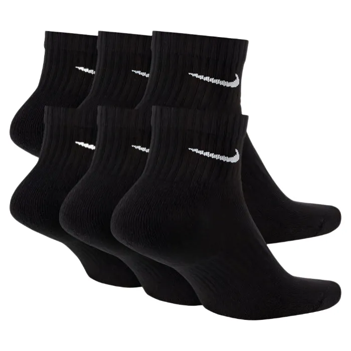 Nike Everyday Ankle Socks Black Pack of 3