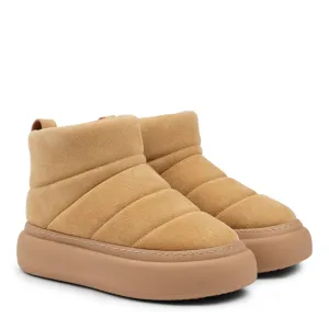 Osura - Soft Suede Boots with Shearling