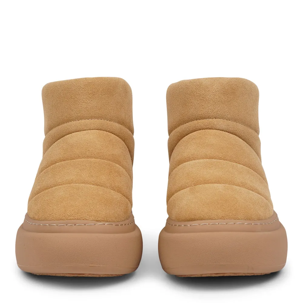 Osura - Soft Suede Boots with Shearling