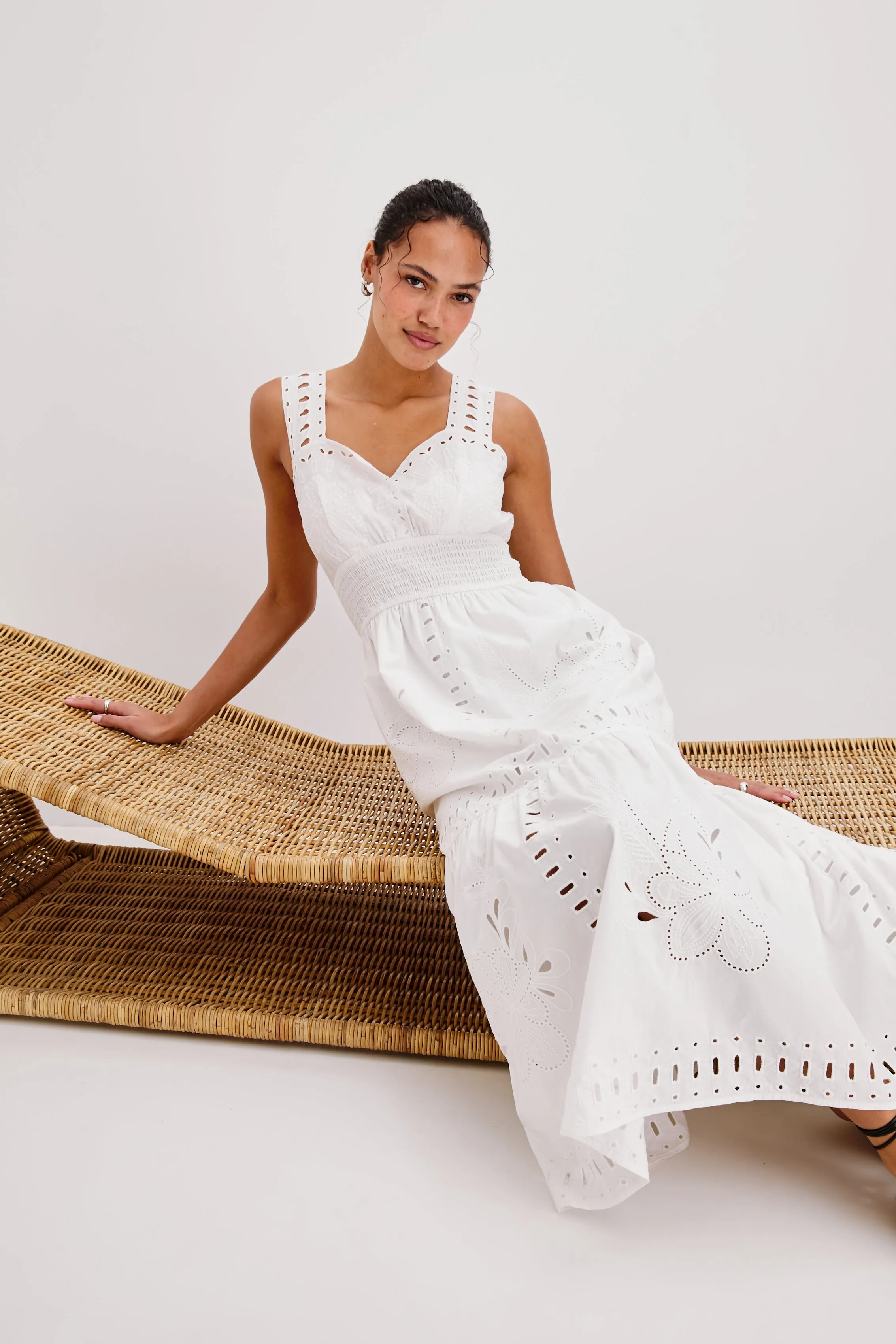 Rails Fawn Dress in White