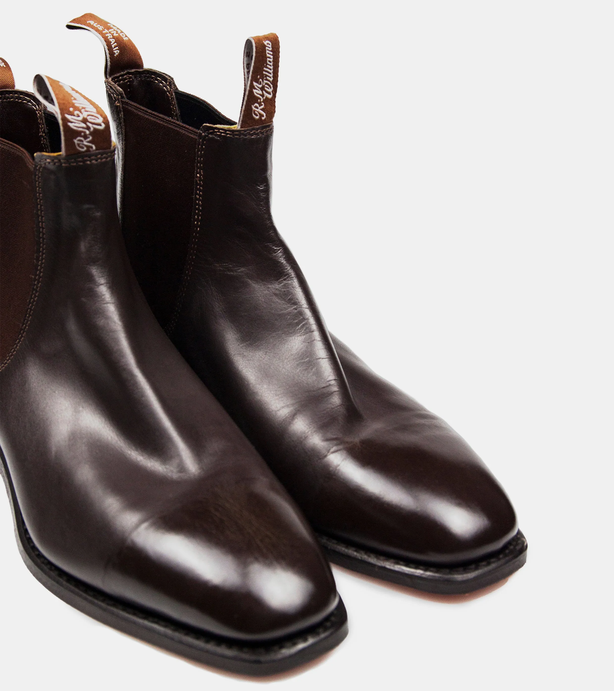 R.M.Williams Craftsman Chelsea Boots Chestnut