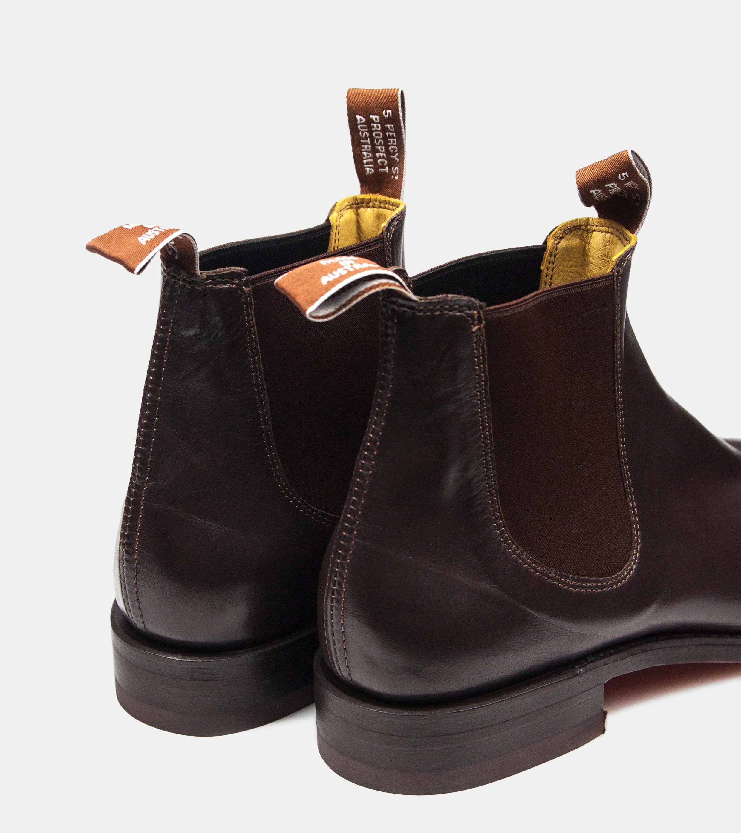 R.M.Williams Craftsman Chelsea Boots Chestnut
