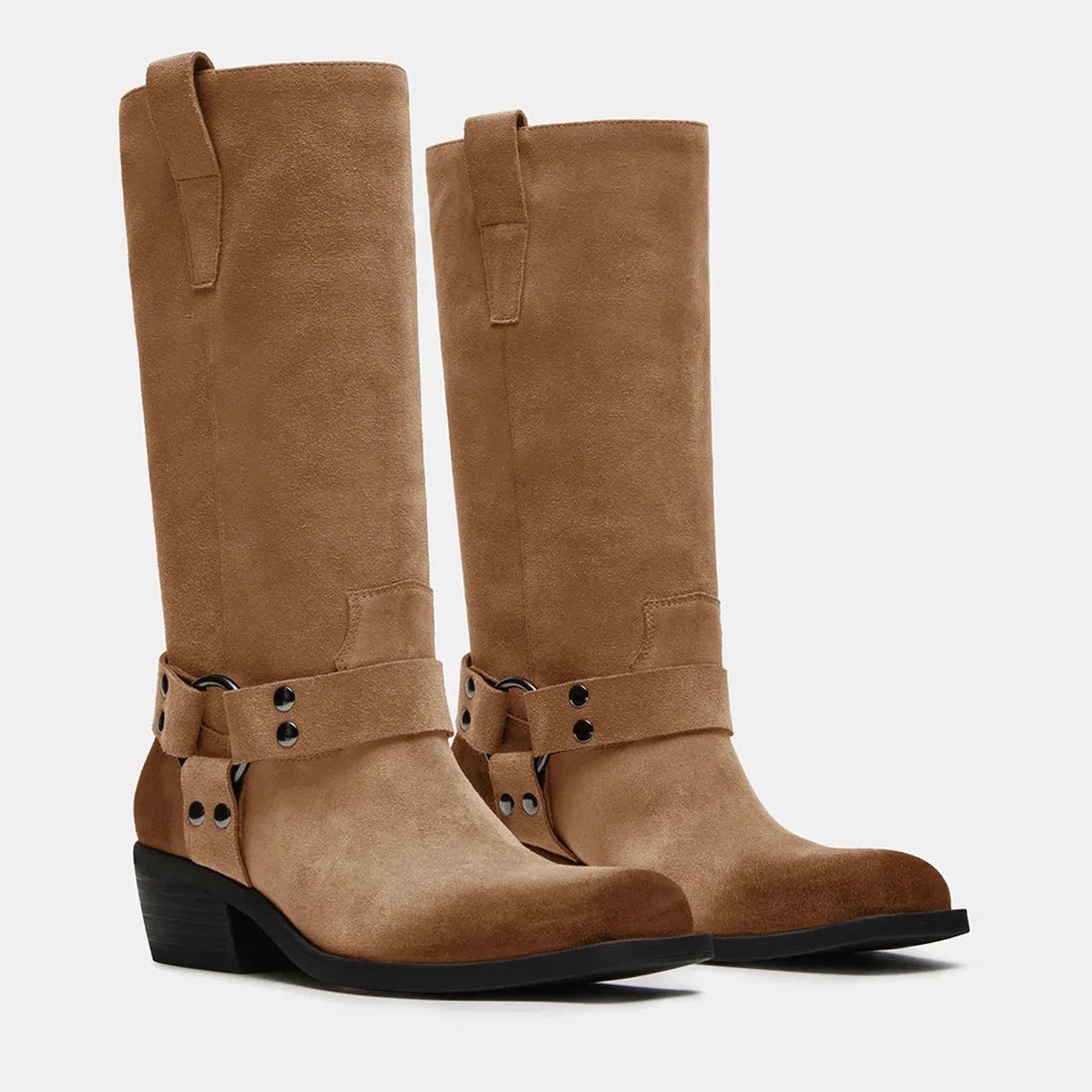 RUSKIN TAUPE SUEDE