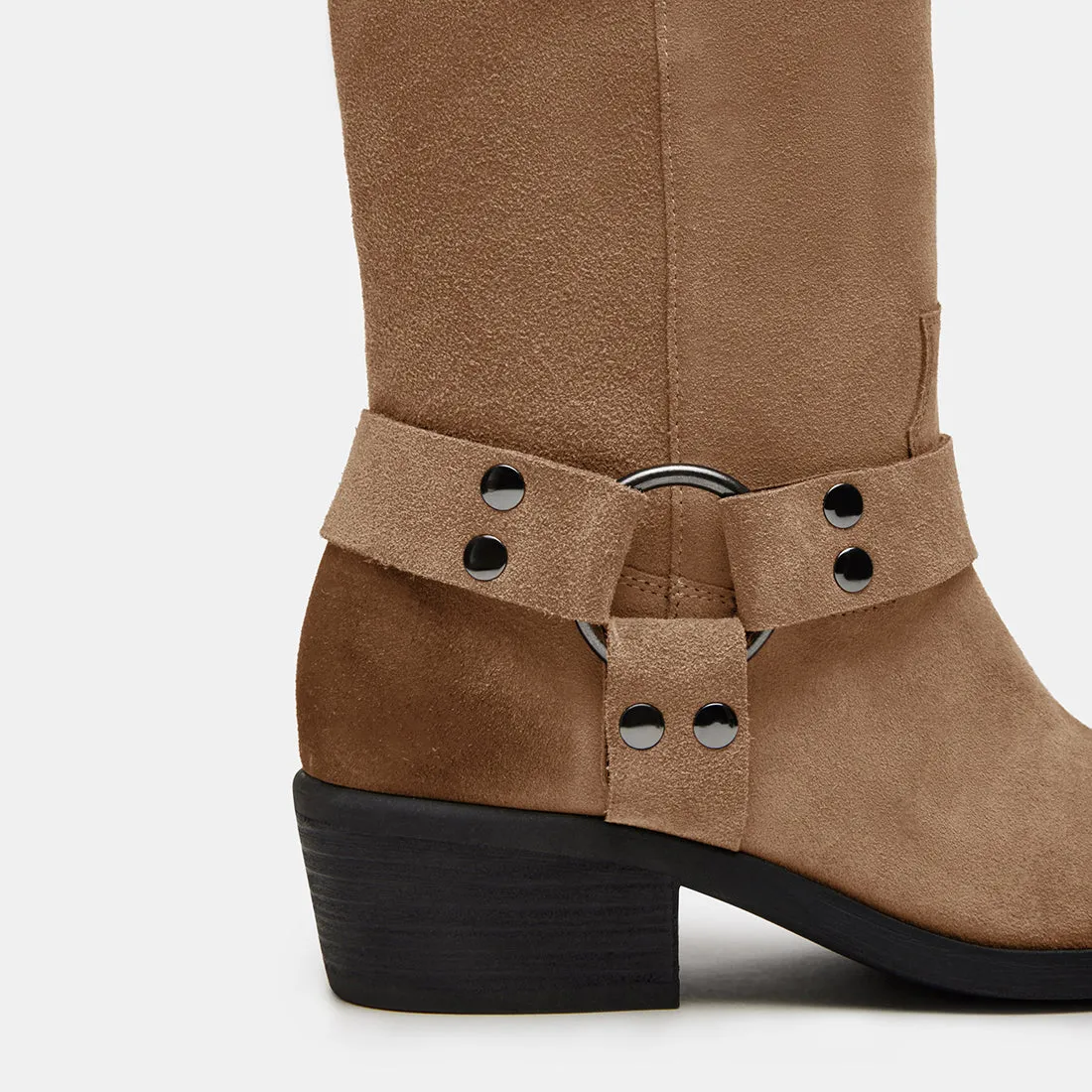 RUSKIN TAUPE SUEDE