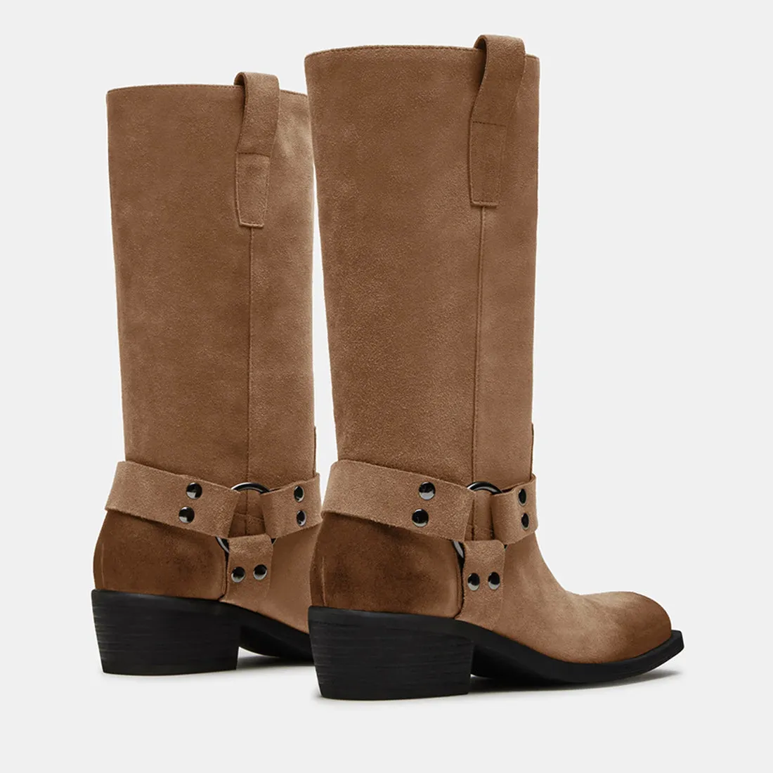 RUSKIN TAUPE SUEDE