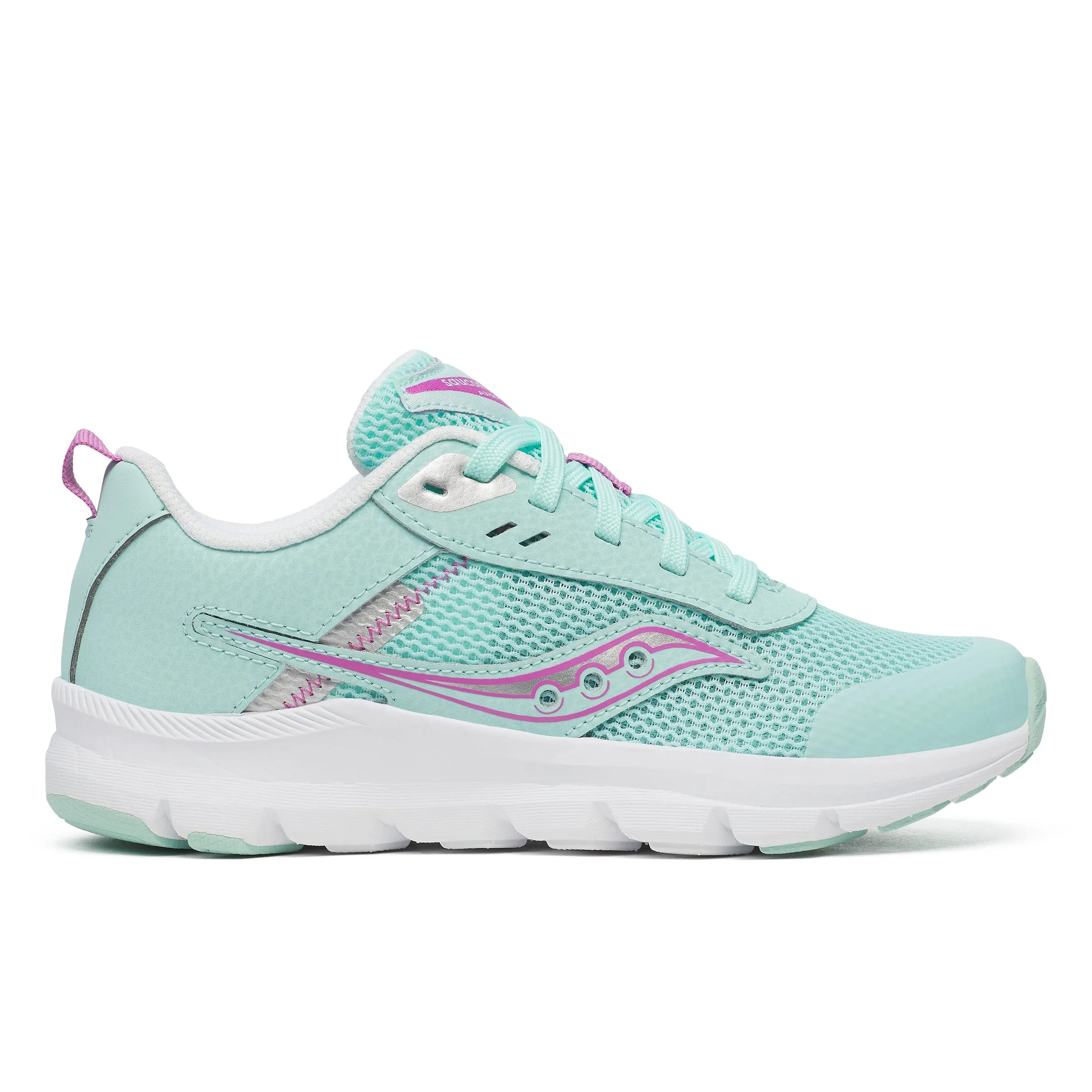 Saucony Axon | Turquoise Kids Laces Sneakers
