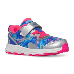 Saucony Flash AC 3.0 JR | GRY/PK/BL Toddler Kids Sneakers