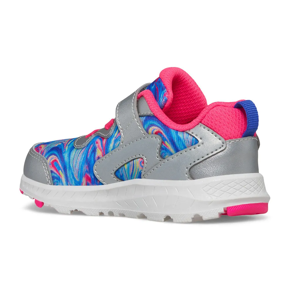 Saucony Flash AC 3.0 JR | GRY/PK/BL Toddler Kids Sneakers