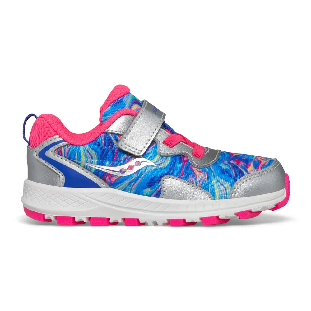Saucony Flash AC 3.0 JR | GRY/PK/BL Toddler Kids Sneakers