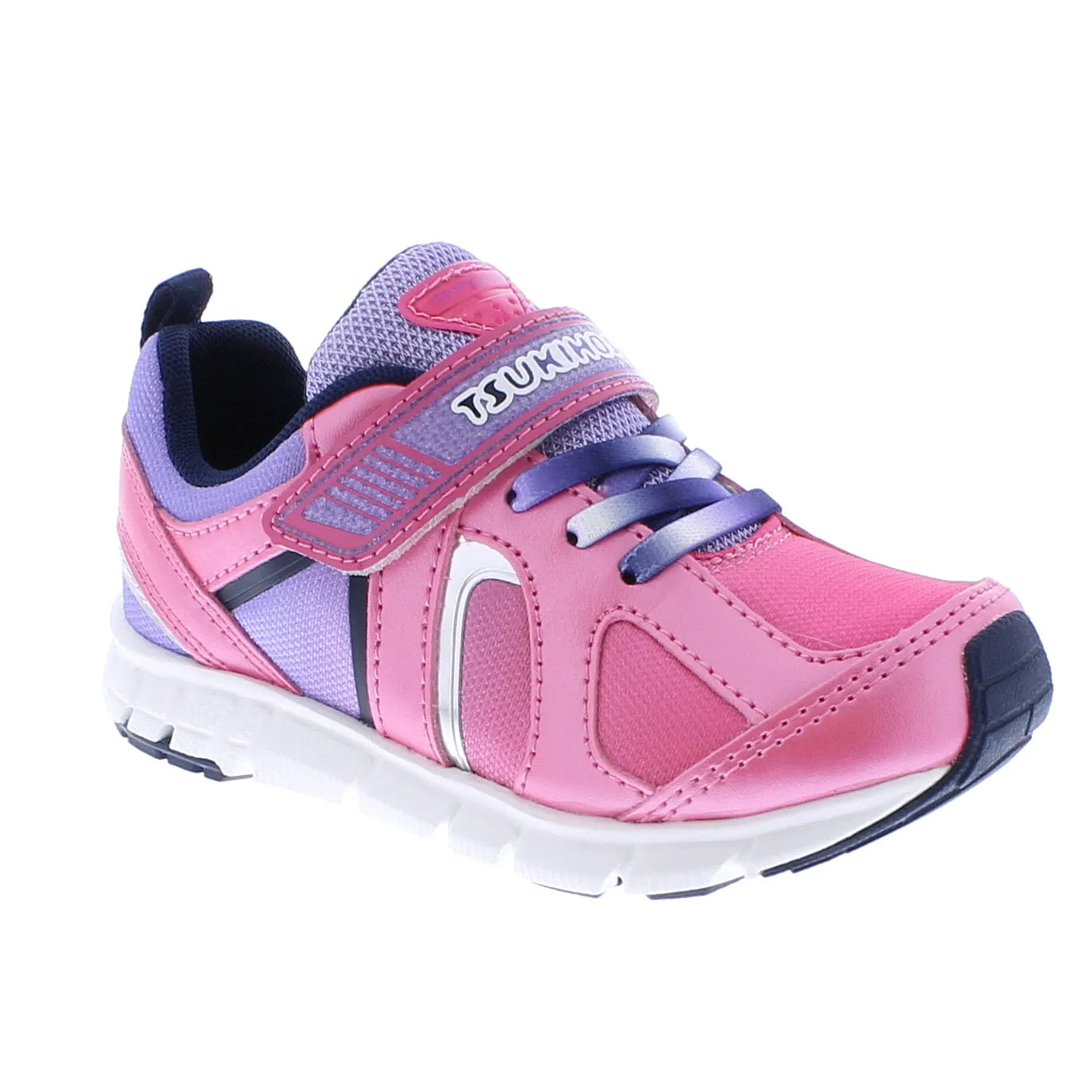 Tsukihoshi Rainbow | Fuchsia/Purple Youth Sneakers