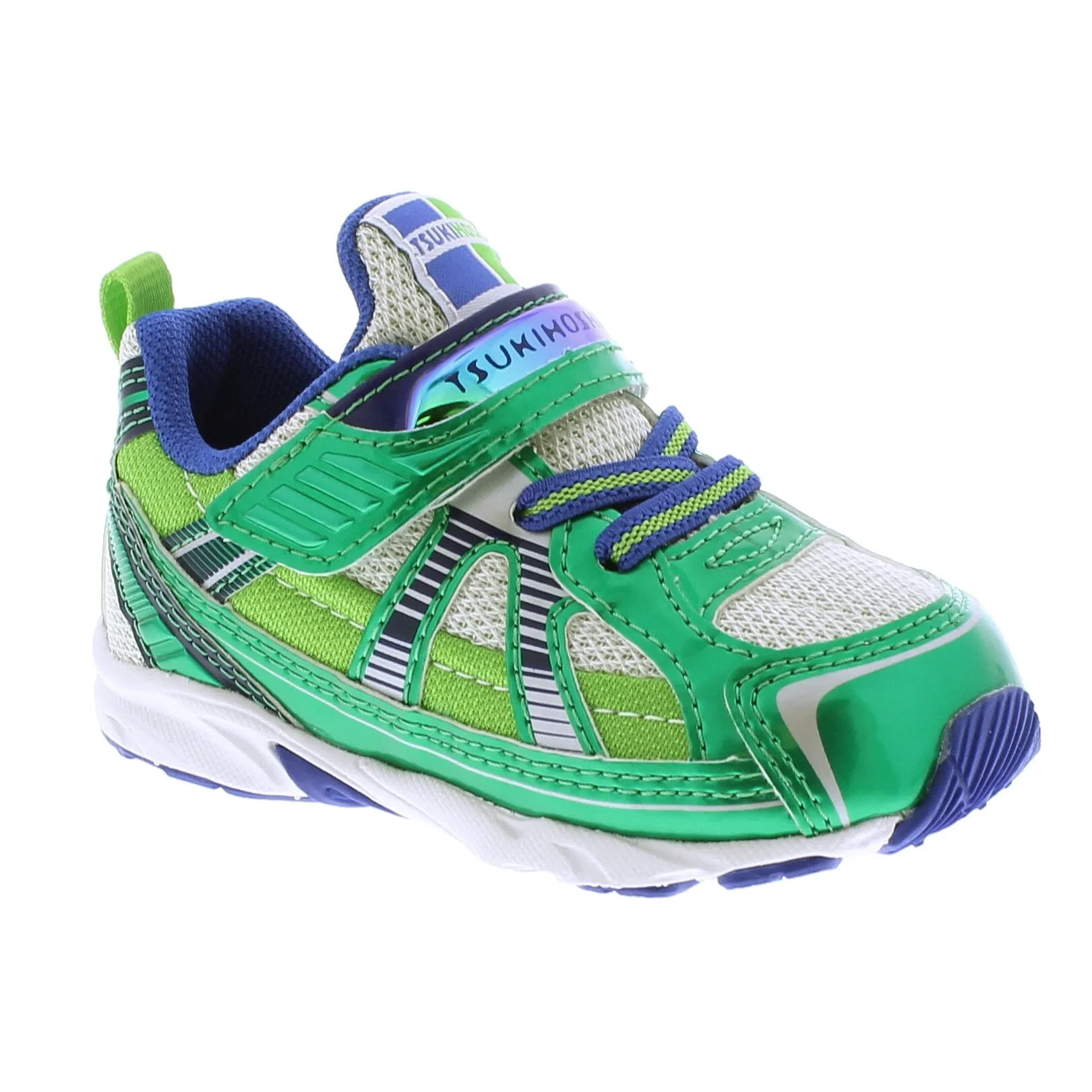 Tsukihoshi Storm | Green/Blue Baby Sneakers