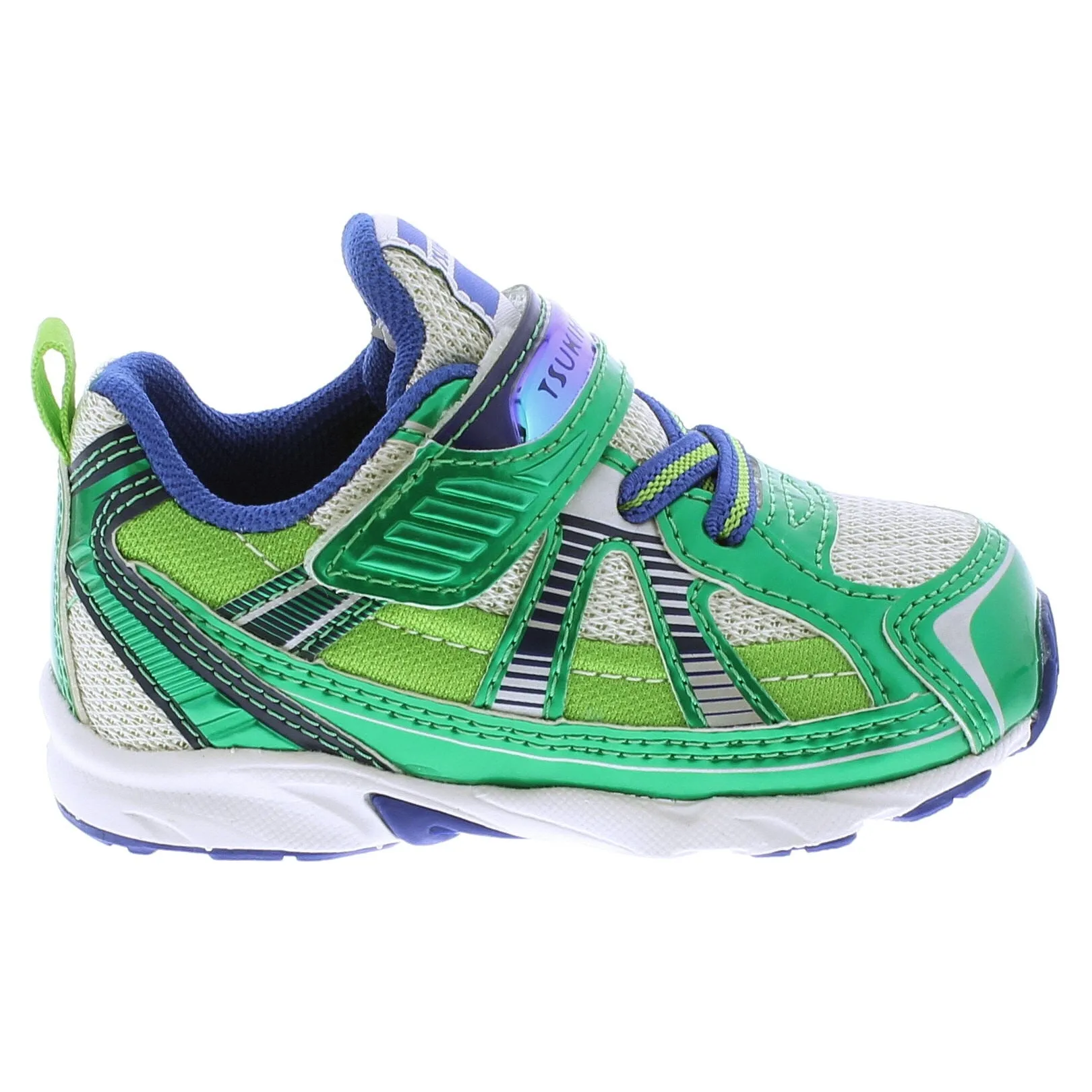 Tsukihoshi Storm | Green/Blue Baby Sneakers