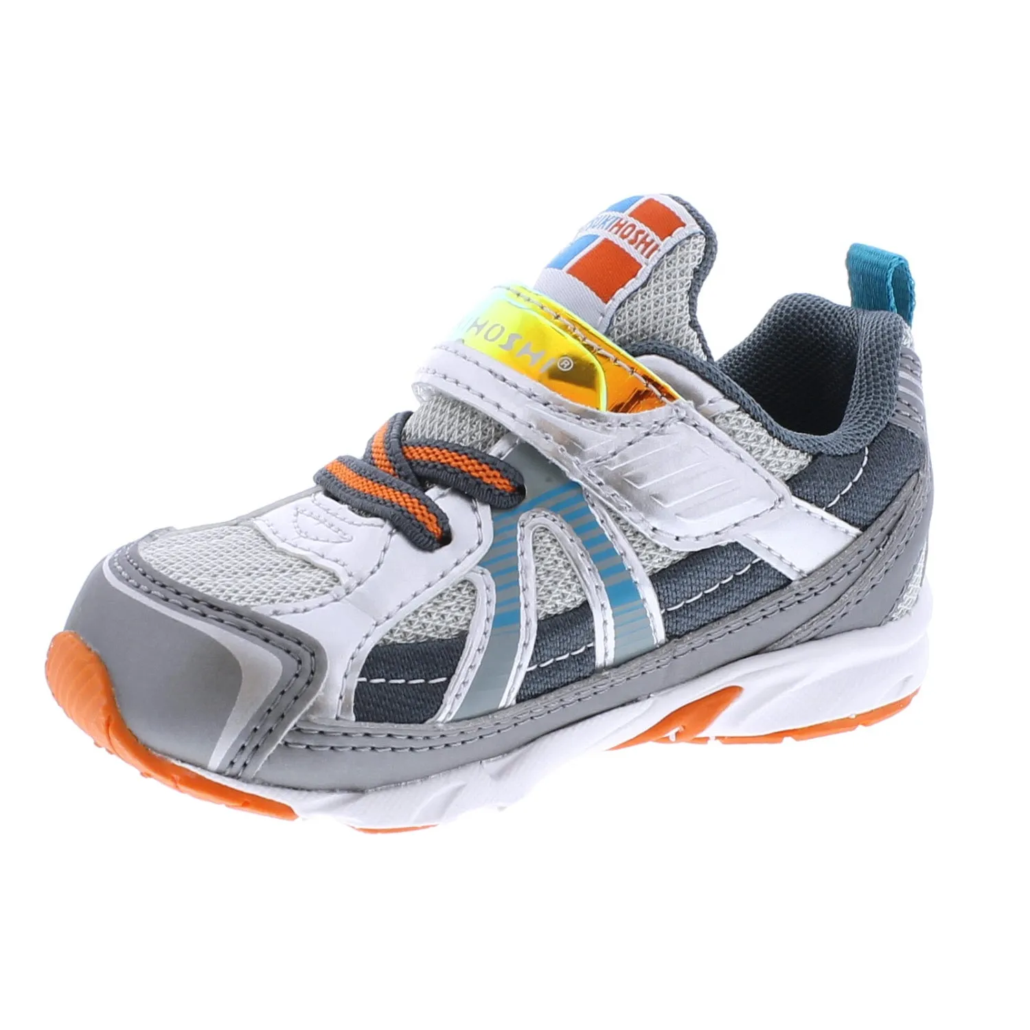 Tsukihoshi Storm | Silver/Gray Youth Sneakers