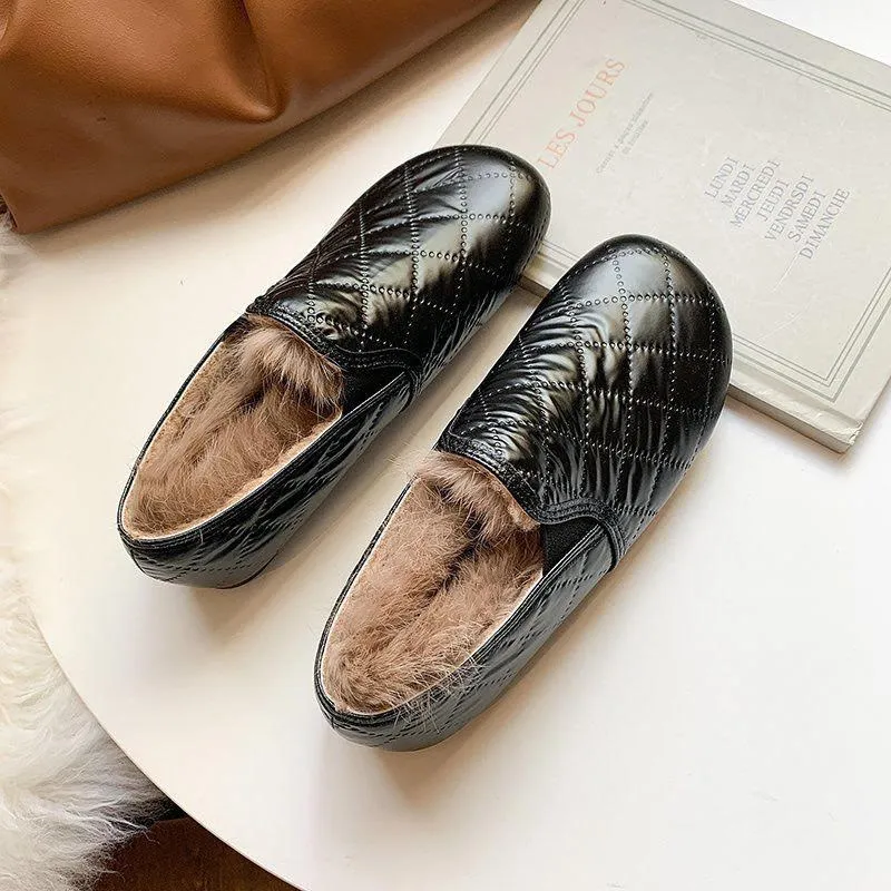 Warm Fur Lined Loafer