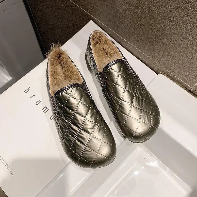 Warm Fur Lined Loafer
