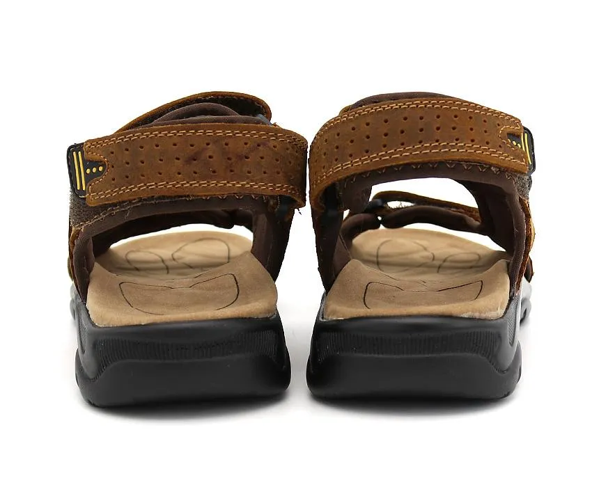 West Louis Leisure Genuine Leather Sandals