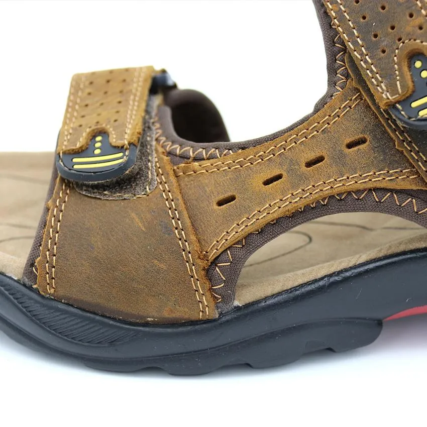 West Louis Leisure Genuine Leather Sandals