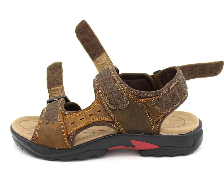 West Louis Leisure Genuine Leather Sandals