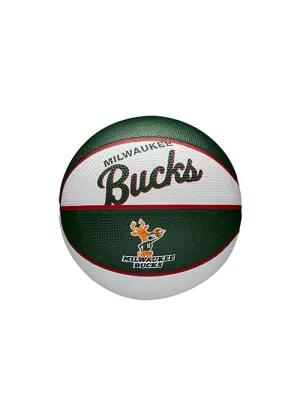 Wilson HWC Retro Milwaukee Bucks Mini Basketball